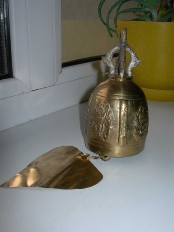 Колокольчик, бронза, бронзовый, старинный, Германия
