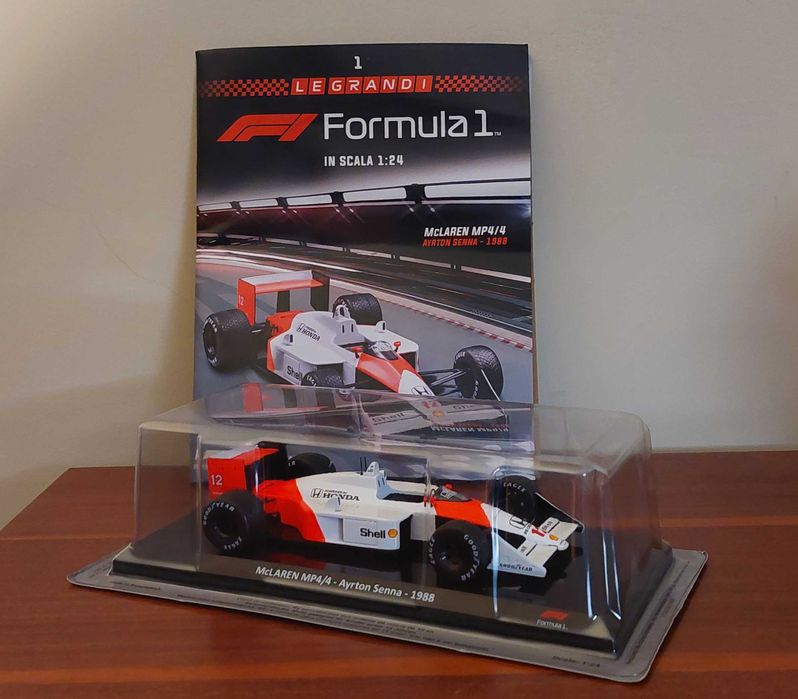 Fórmula 1 Mclaren. Ayrton Senna