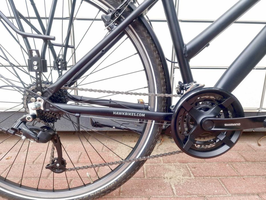 JAK NOWY Rower trekkingowy HAWK Trekking Premium / rozm. S/M / FV23%