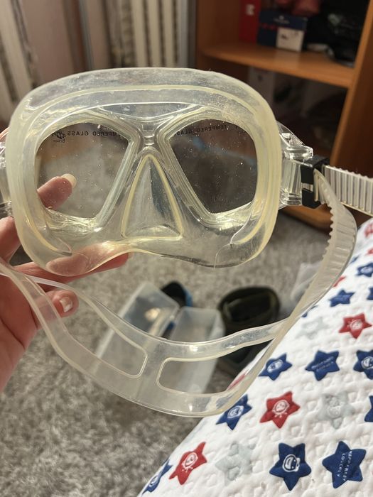 маска для плавання Dolvor M-278 S-JR, grey