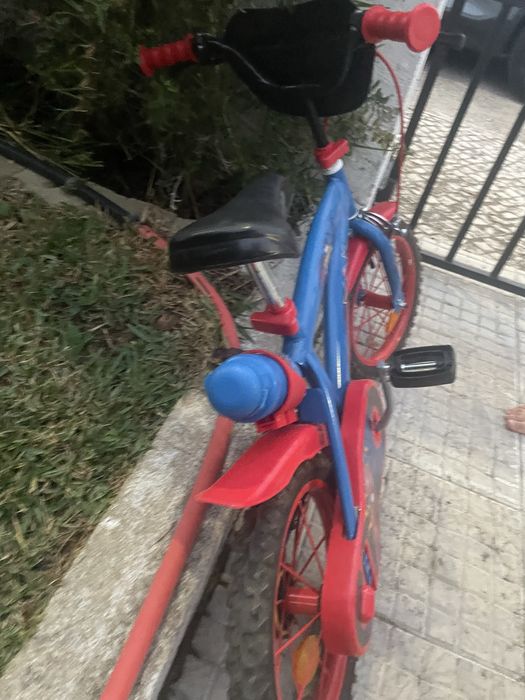 Bicicleta criança menino Homem aranha roda 14’’
