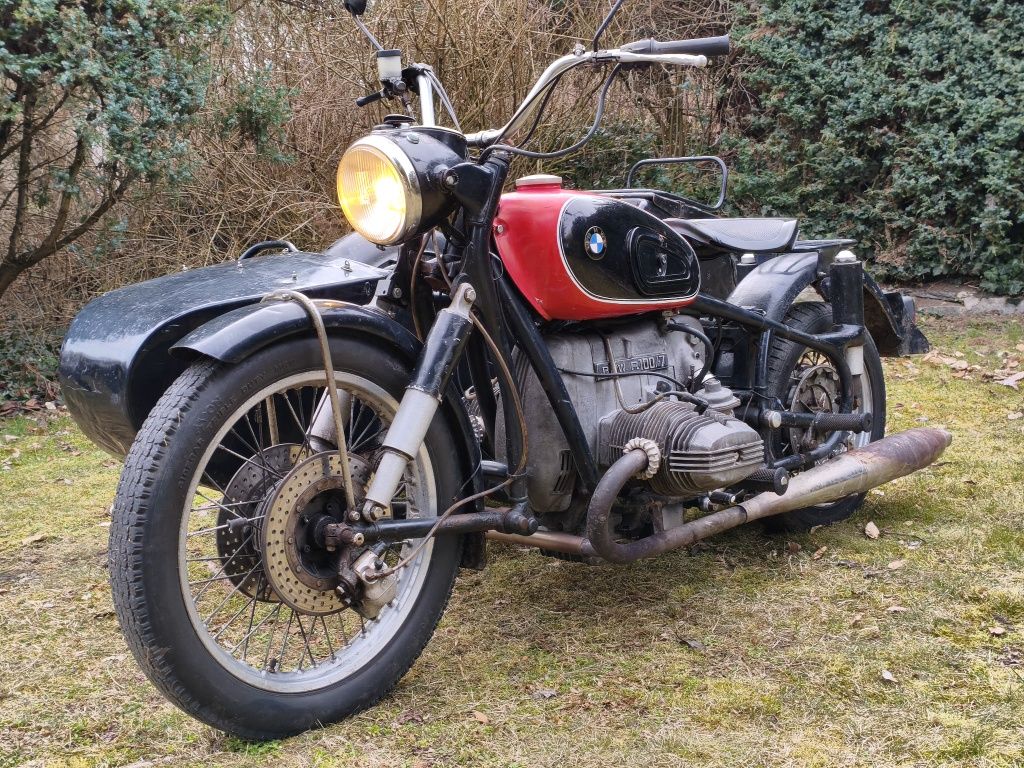 BMW r60/2 z wózkiem kosz nie r50 r60 r50/2 ural dniepr k750 r80 r100