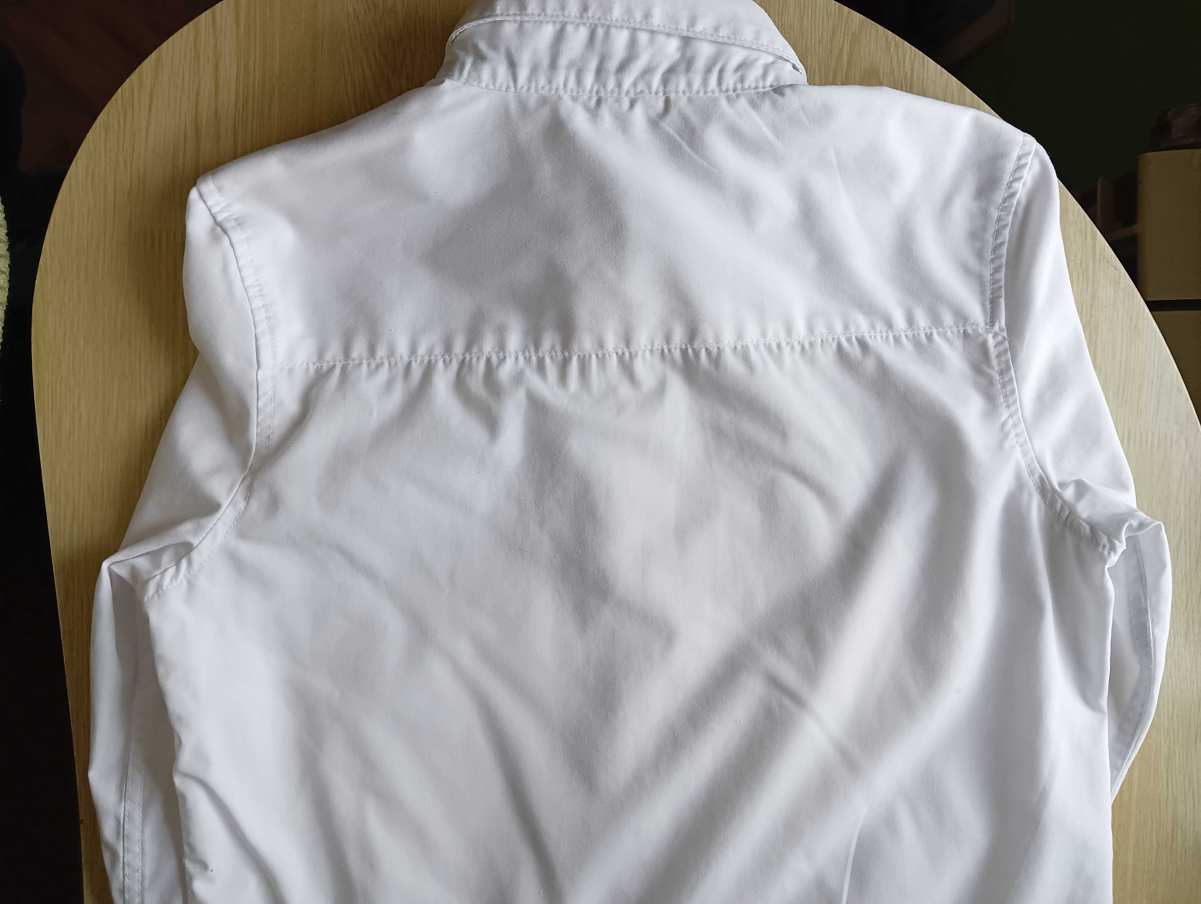 Koszula biała -zestaw z spodniami