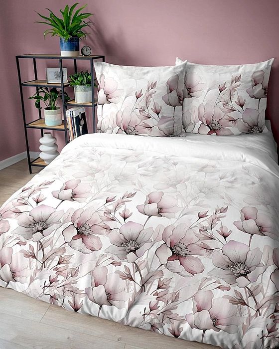 Komplet pościeli BAWEŁNIANEJ VICENZA 220x200/3 częsci elegancka z wzor