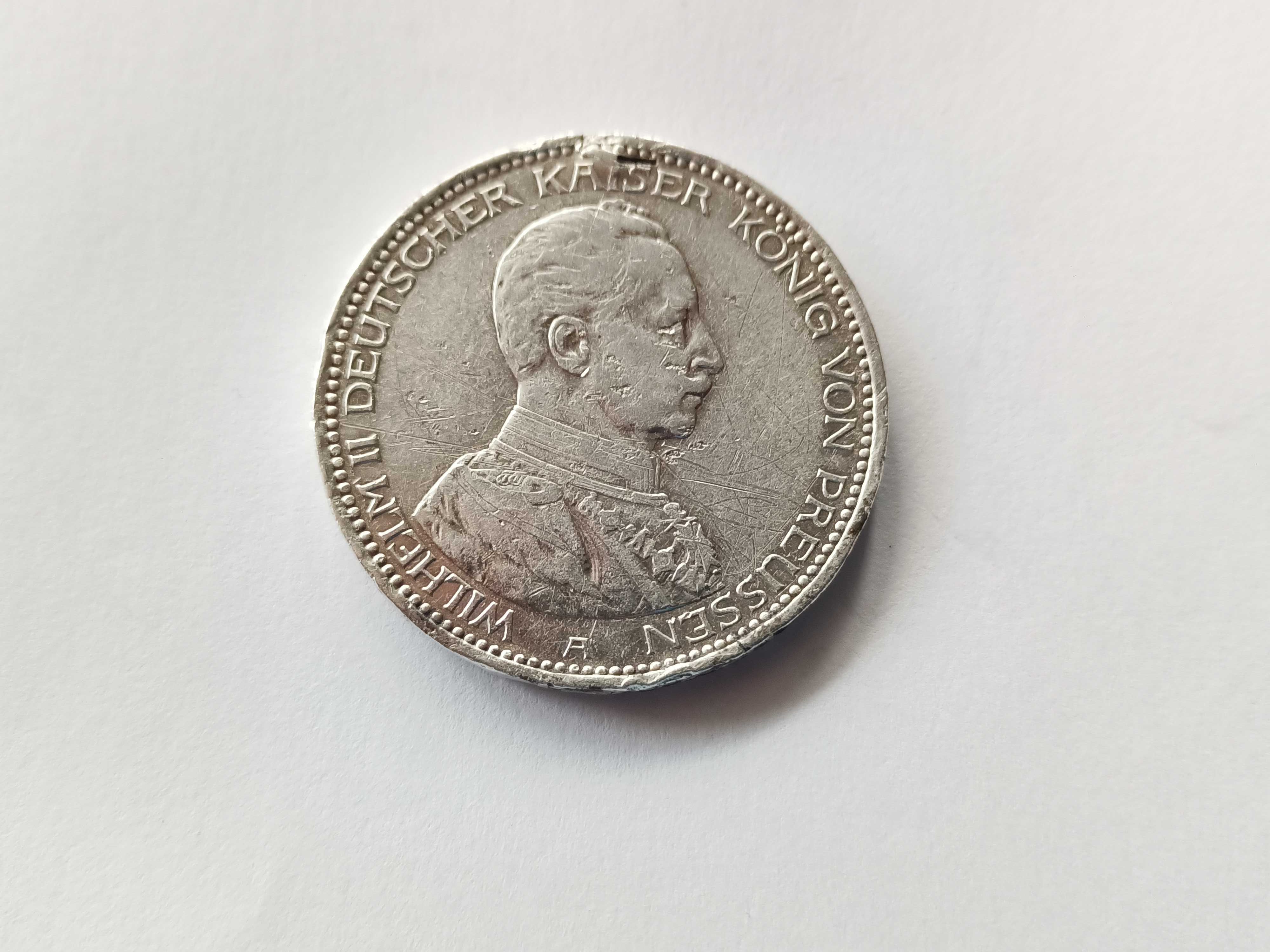 5 marek 1914 A Niemcy oryginał Srebro