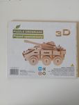 Puzle drewniane 3D Pojazd opancerzony