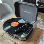 Gramofon vintage Muse mt-201 DG w walizce nowy