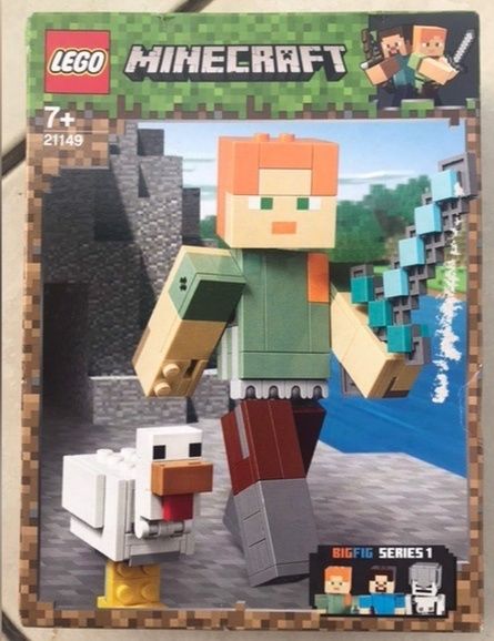 LEGO 21149 Minecraft Big Fig Alex Nowy