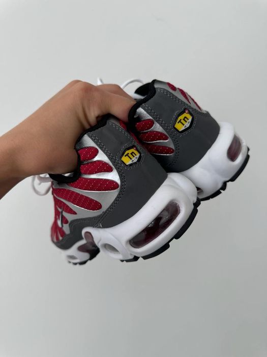 РОЗПРОДАЖ! Nike Air Max TN Plus Grey/Red 40 41 42 43 44 45 найк тнки