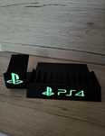 Stojak na gry i pada Ps4 Napis Fluorescencyjny
