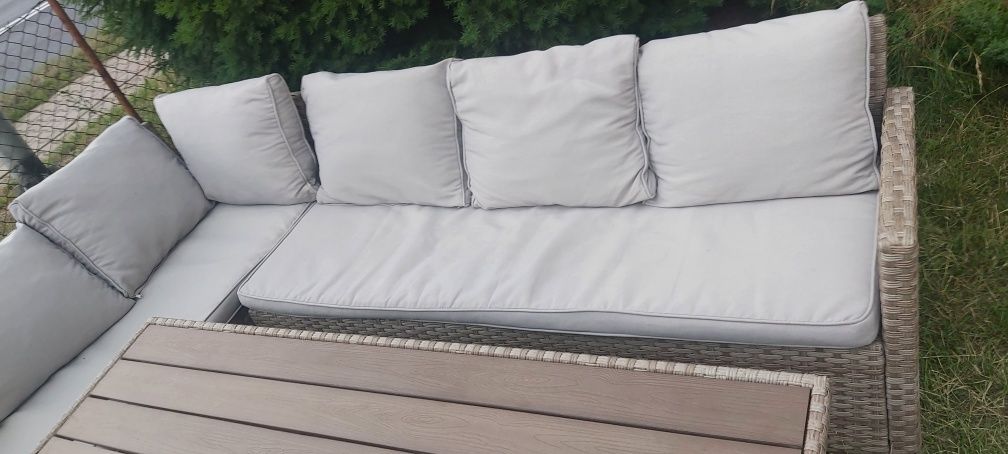 Zestaw ogrodowy ratanowy balkon altanka ogród taras