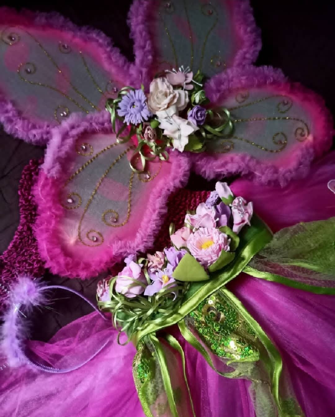Фея квітів, дюймовочка карнавальний костюм