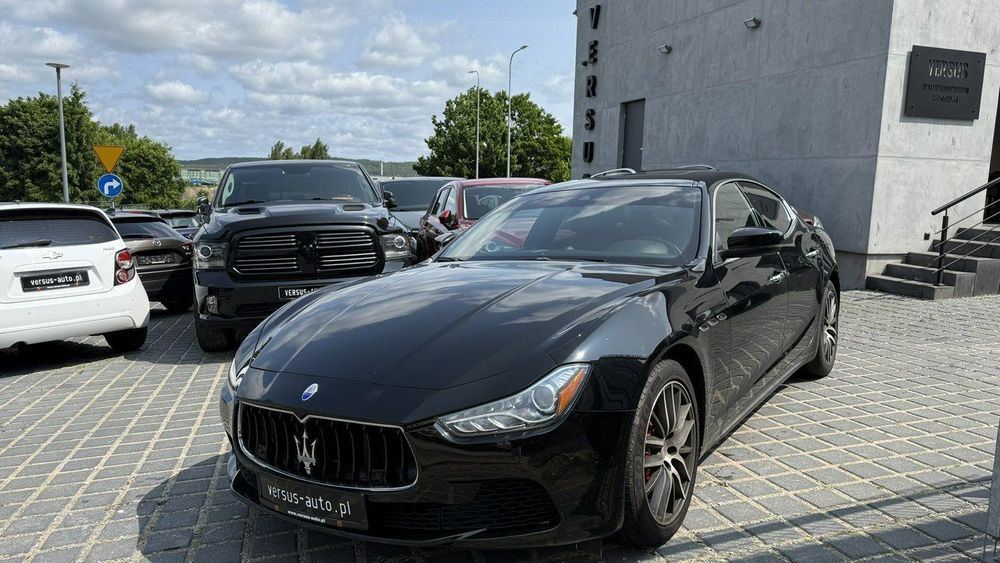 Maserati Ghibli 3.0 410KM SQ4 Kamera Cofania Bi ksenon+led Skóry Szyberdach