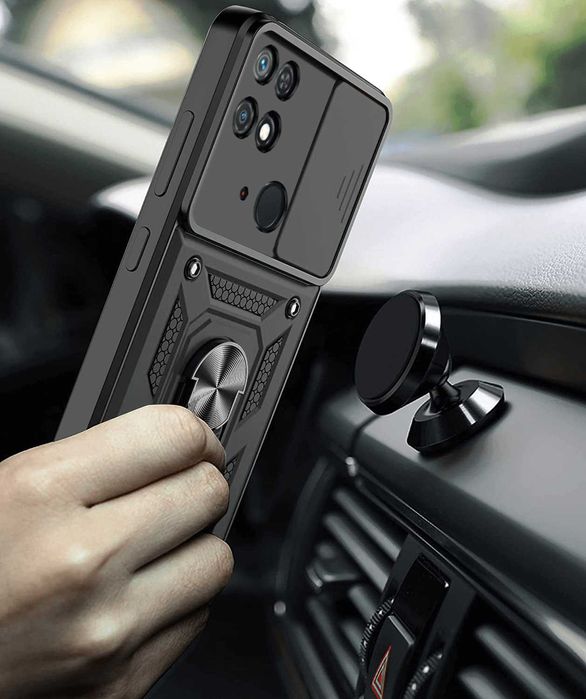 Etui Pancerne do Xiaomi Redmi 10C + Szkło Hartowane