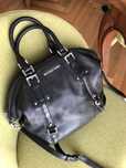 Czarna skórzana torebka Michael Kors