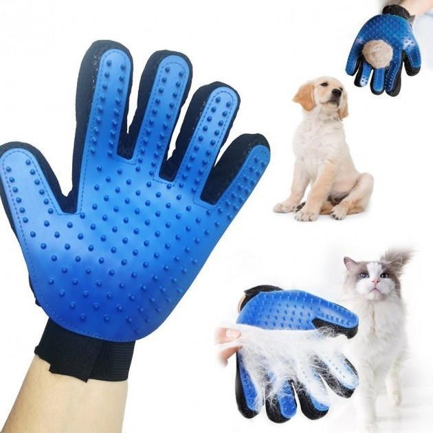 Перчатки для чистки животных Pet Gloves