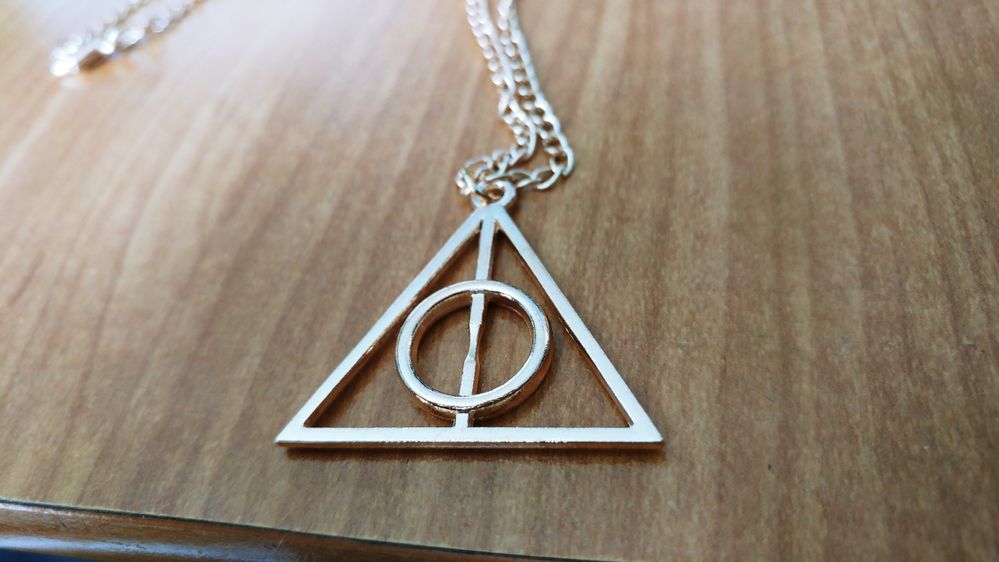 Naszyjnik Insygnia Śmierci Harry Potter NOWY