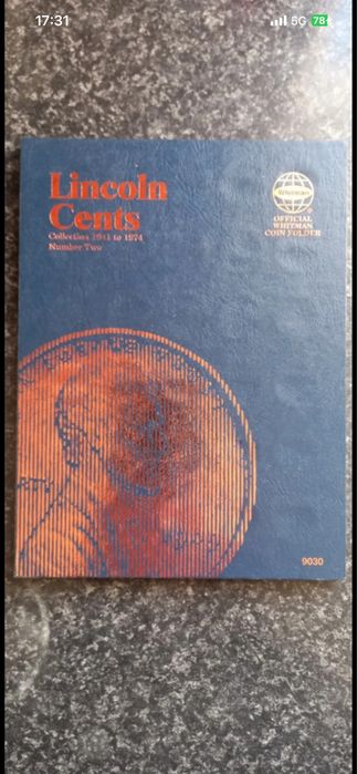 U.S.A lincoln pieces cents Album