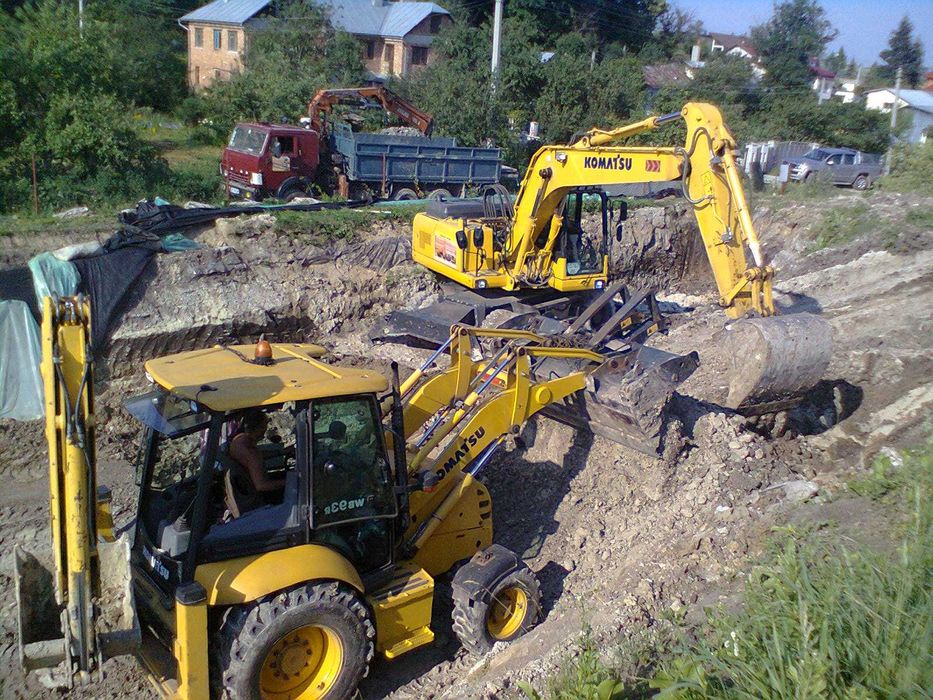 Екскаватор, навантажувач, автовишка, автокран, маніпулятор Тернопіль