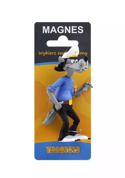 Magnes - Wilk Magnes. Tisso Toys. Nowy Produkt