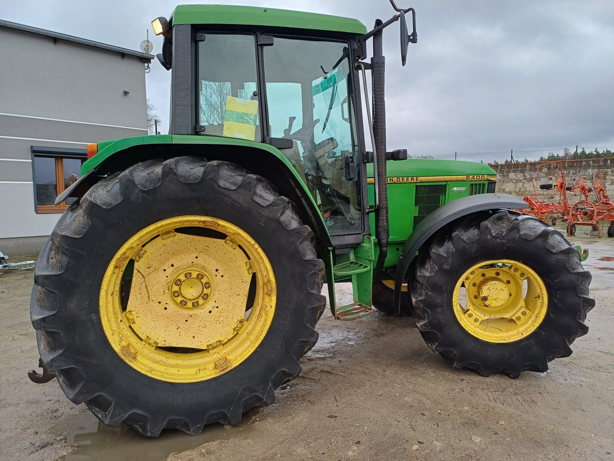 John deere 6400 z TUZ 93.000 netto, sprowadzony