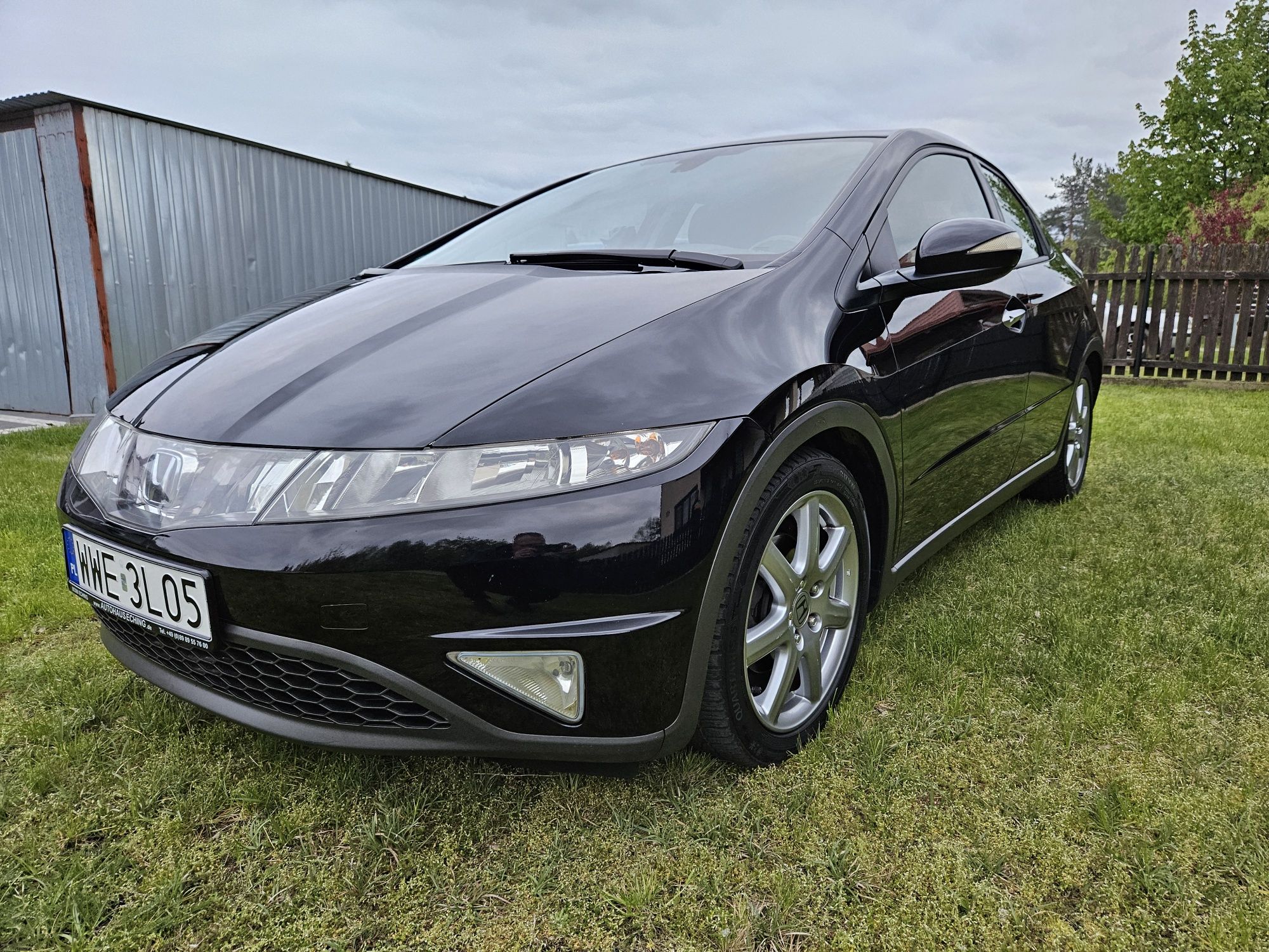 Honda Civic VIII 1.8 Czarna Zadbana