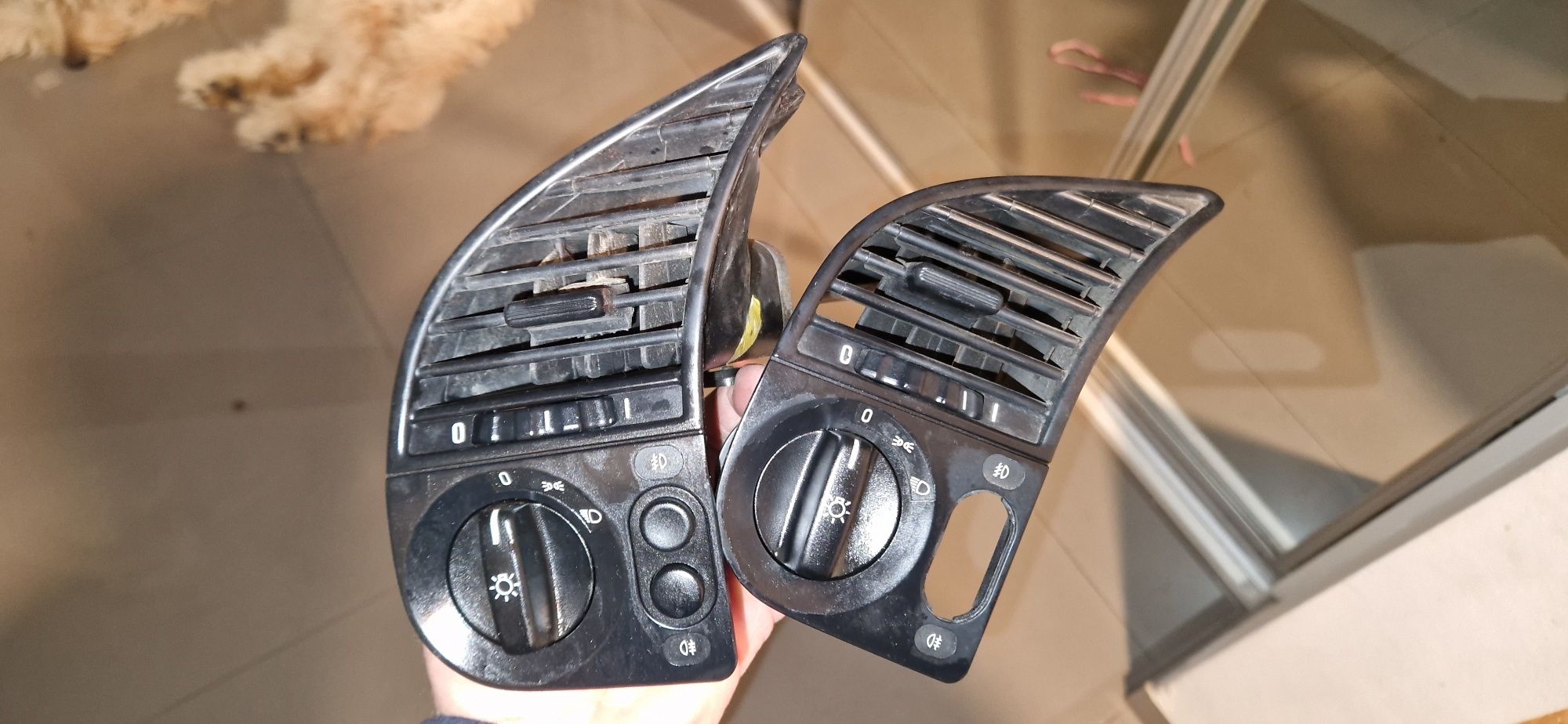 Włącznik świateł bmw e36, błotnik e36, halogen e36