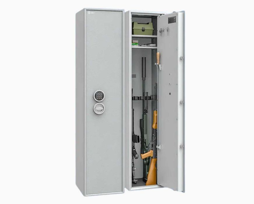 Szafa na broń S1 Siegen 590 Zamek EL na 7szt broni + gratis