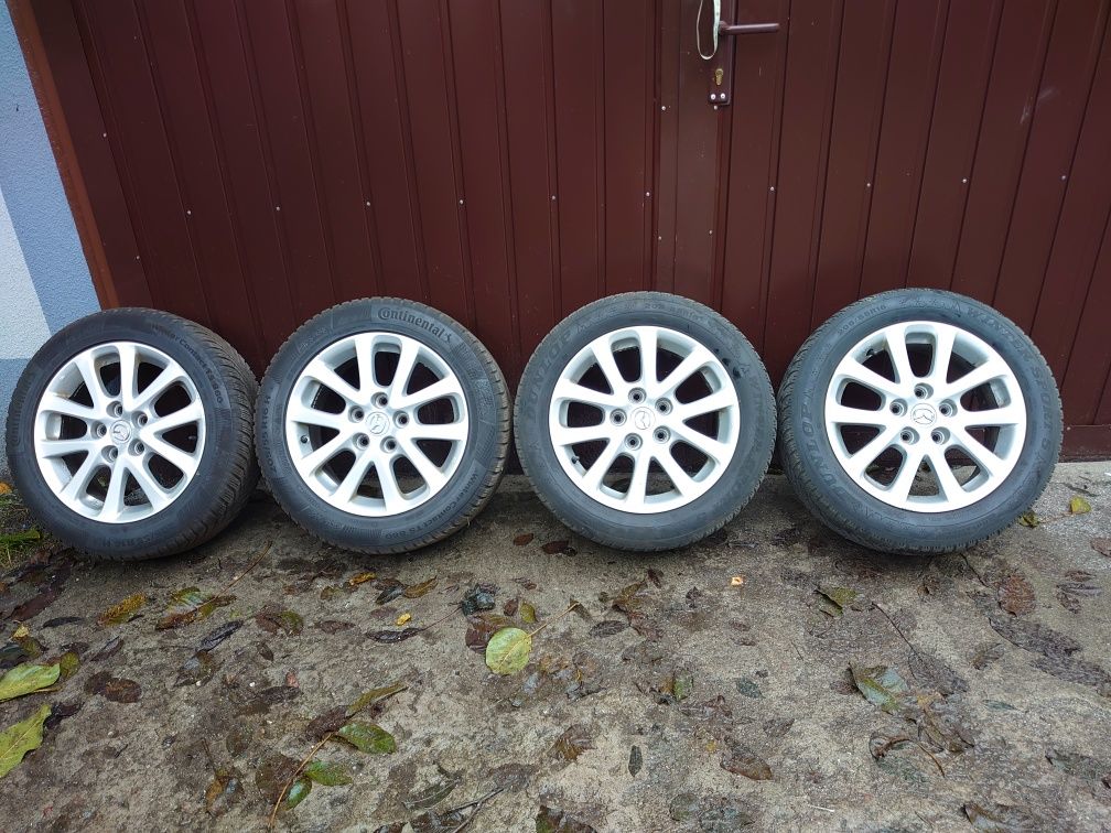 Komplet kòł 16 calowych 5x114,3 mazda 5.