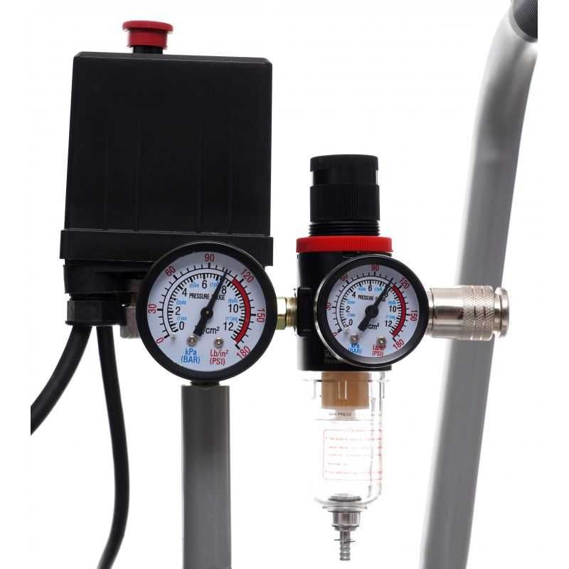 Kompresor BEZOLEJOWY sprężarka 100L 2x1500W 230V/50Hz 8BAR