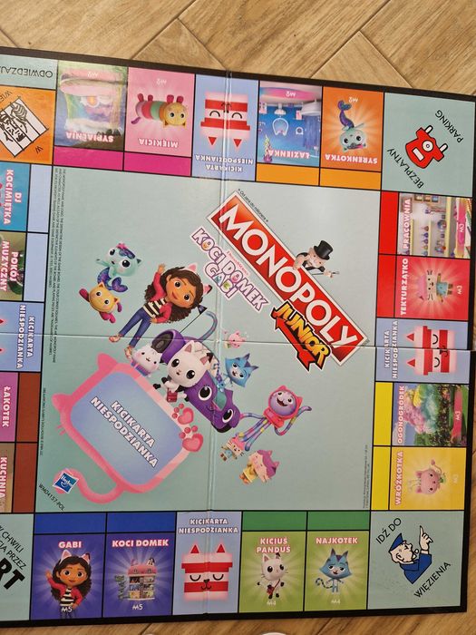 Gra monopoly Koci domek Gabi