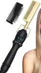 80C-210C Hot Comb,ceramiczna prostownica włosów szczotka z wyświetlacz