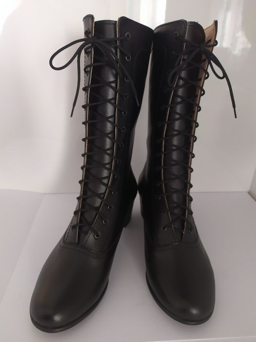 Obuwie ludowe krój derbowy do zespołów obcas 5 cm pod wymiar