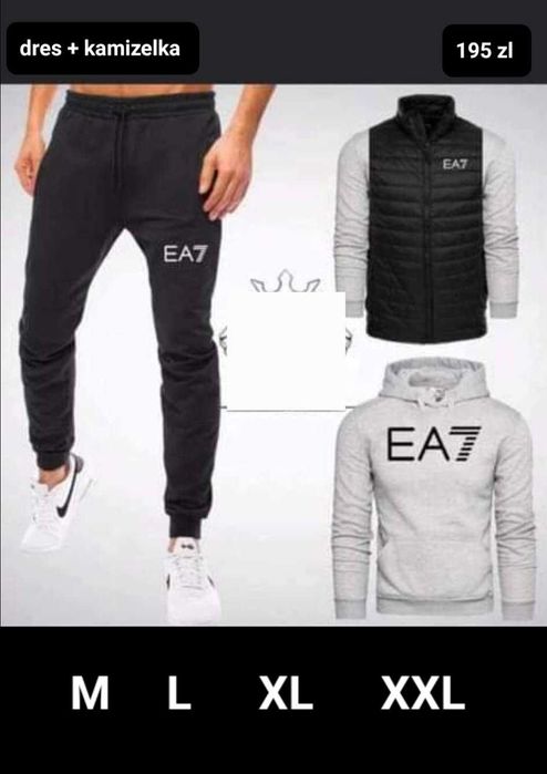 Nowy Komplet Męski M L XL XXL różne modele.