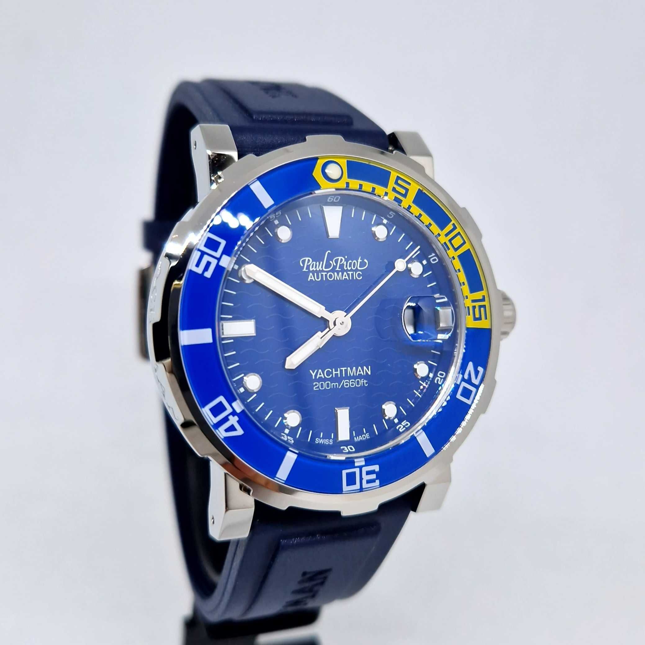 Paul Picot Yachtman III Date P1151.SGB.2614CM010
