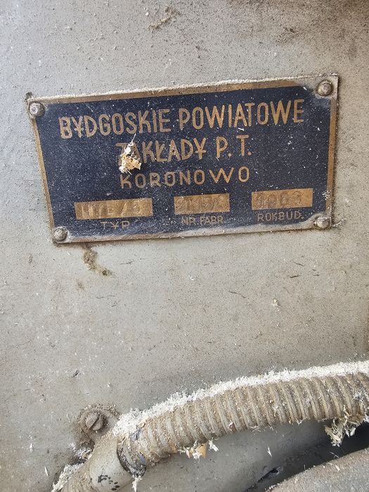 Grubościówka /Heblarka/frezarka