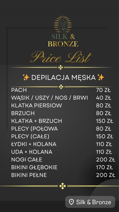 Depilacja damska i męska + Opalanie natryskowe-Żyrardów