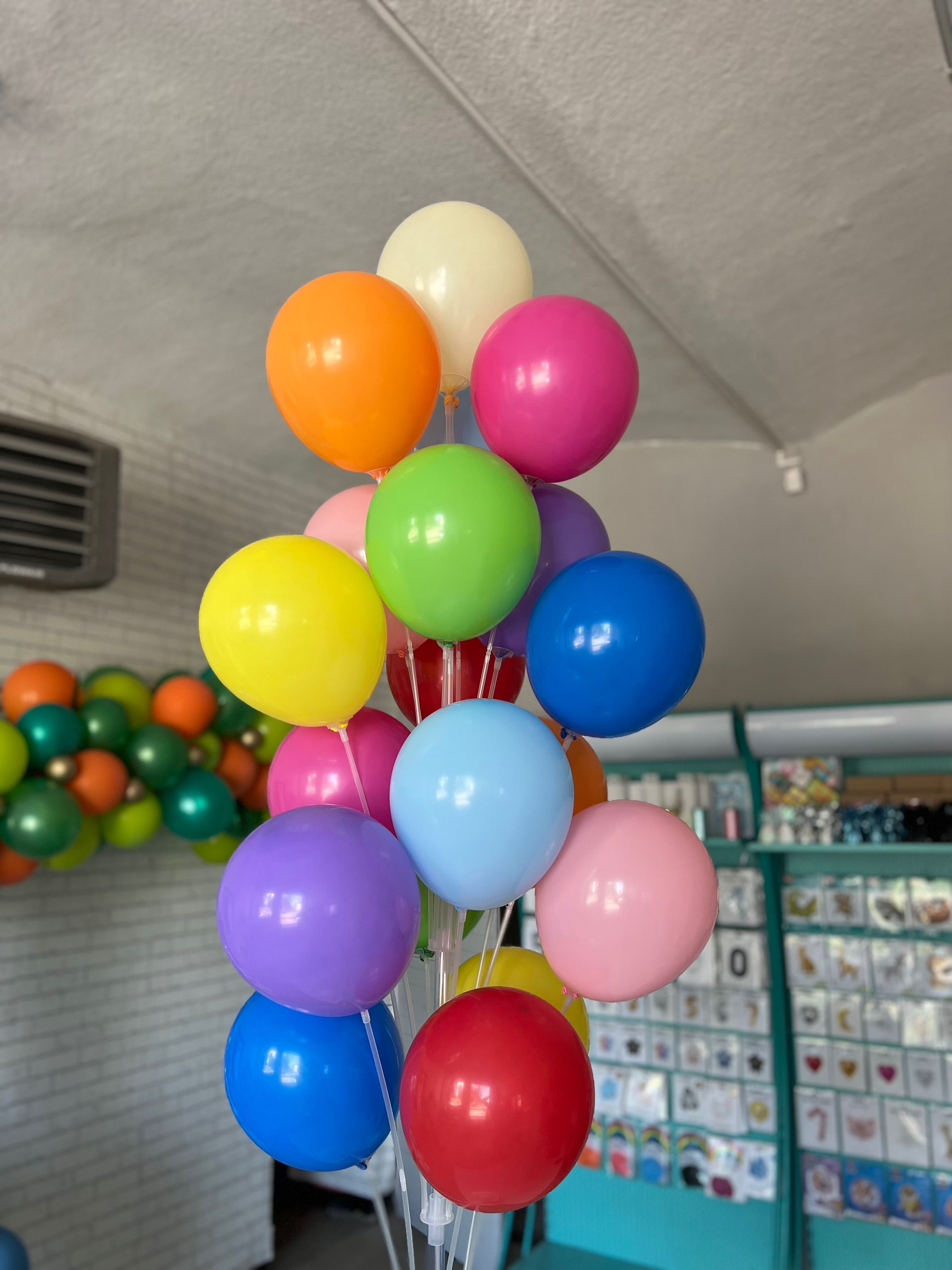 Balony z helem na dowóz
