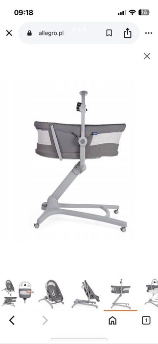 Łóżeczko Chicco Hug 4w1