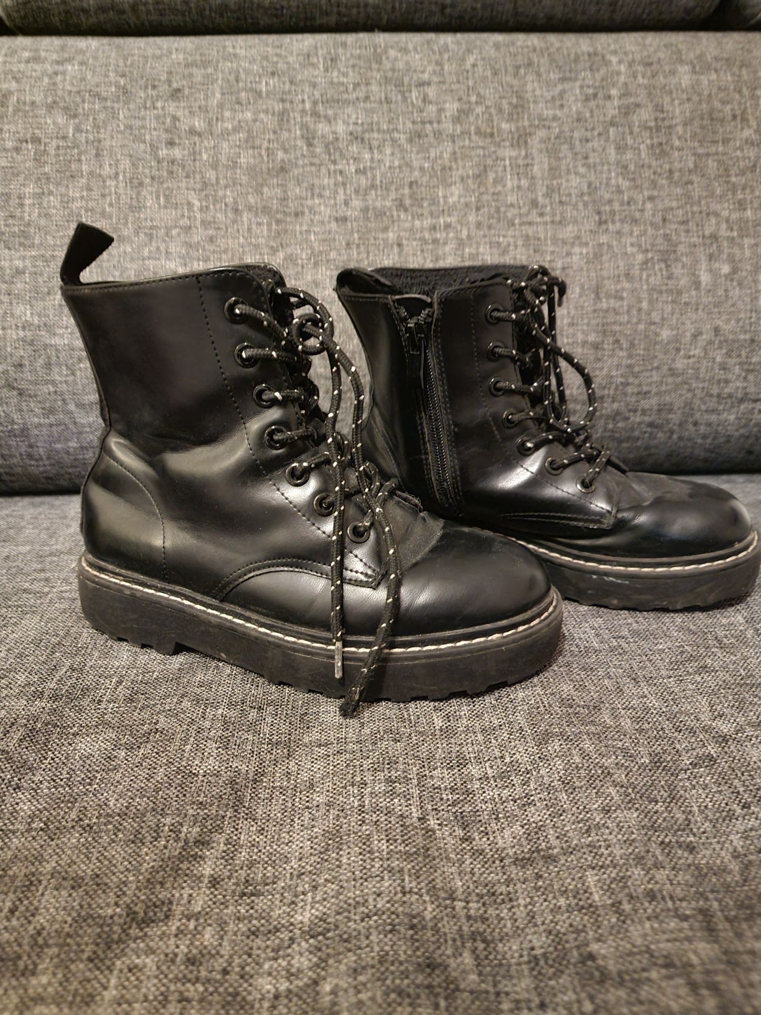 H&m botki czarne 33