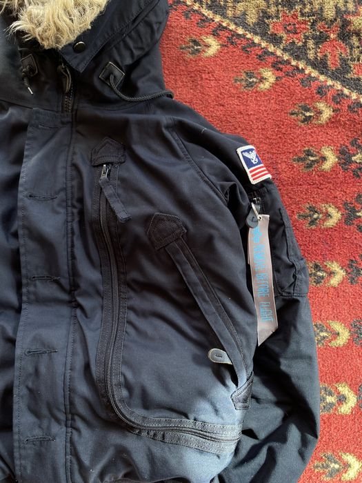 Alpha industries бомбер з хутром, alaska style