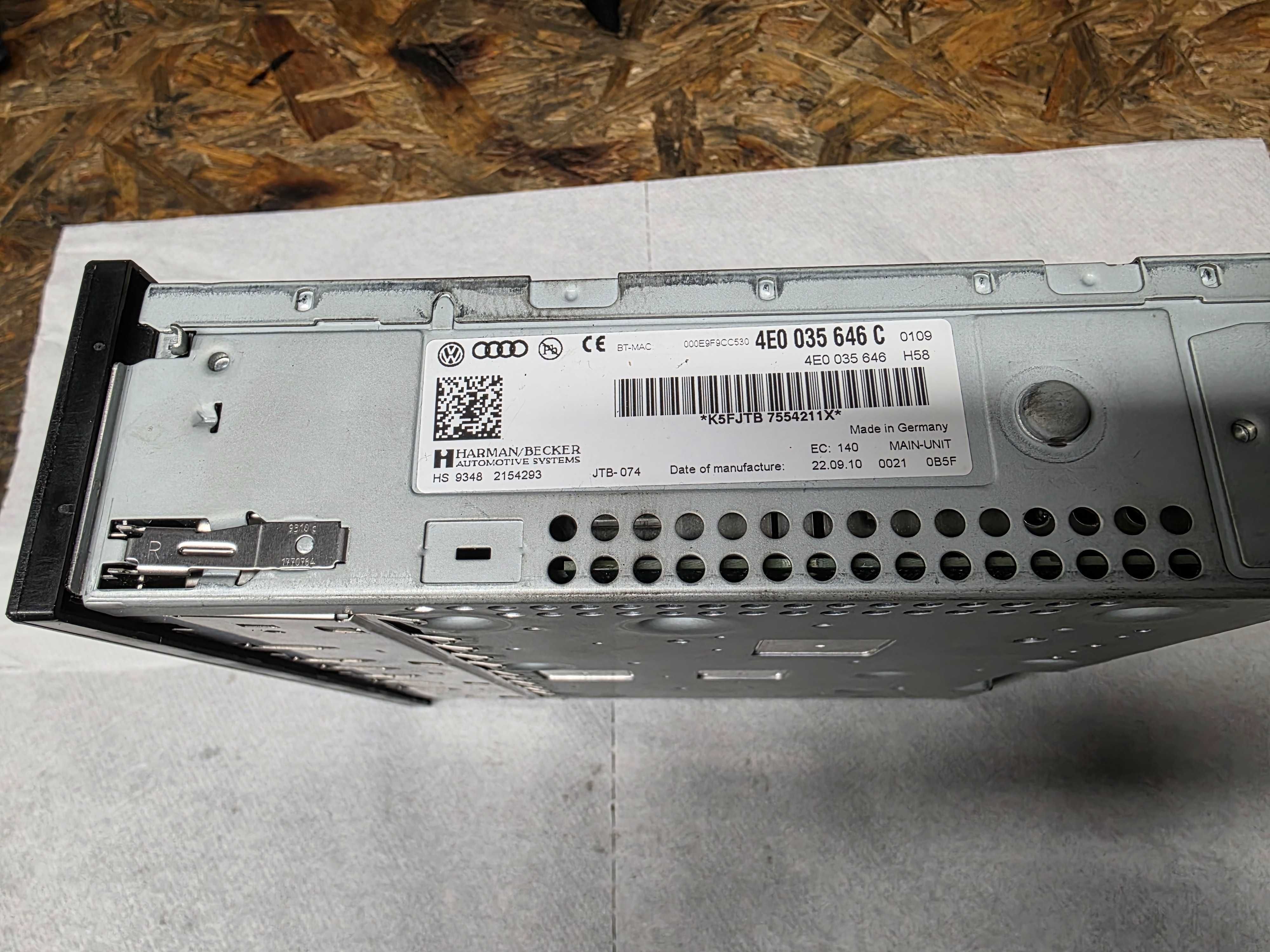 Stacja MMi 3g Audi A6 C6