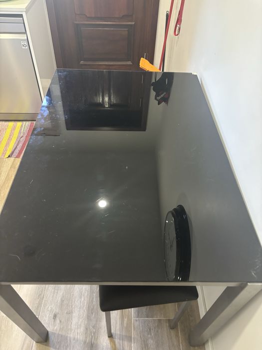Mesa de vidro temperado