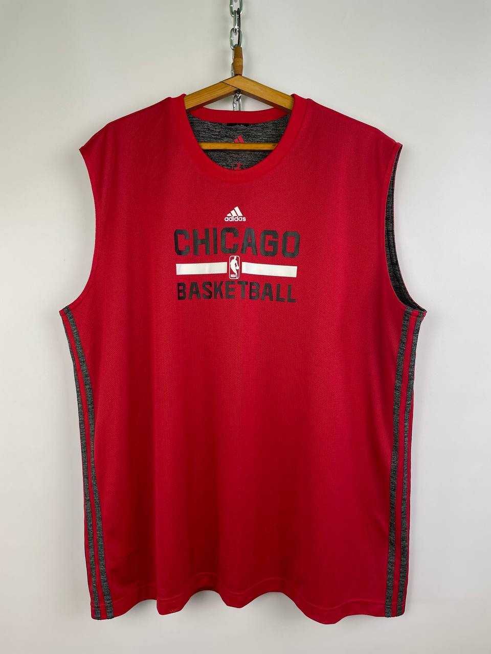 Чоловіча двухстороння баскетбольна майка adidas chicago bulls nba