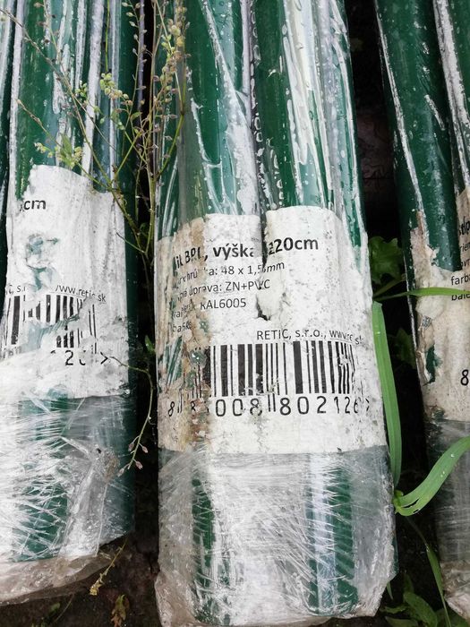 komplet siatka plus słupki i akcesoria 80 metrów bieżących