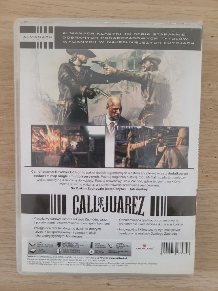 Call of Juarez Revolver edition gra PC używana bardzo dobry stan