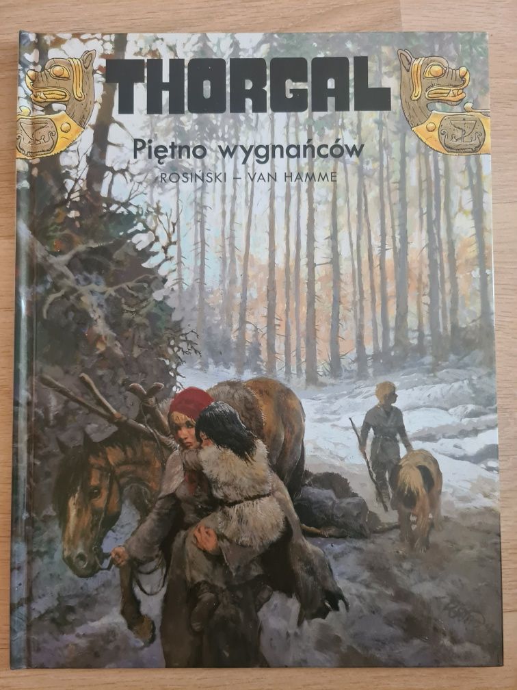 Thorgal Piętno wygnańców twarda oprawa komiks