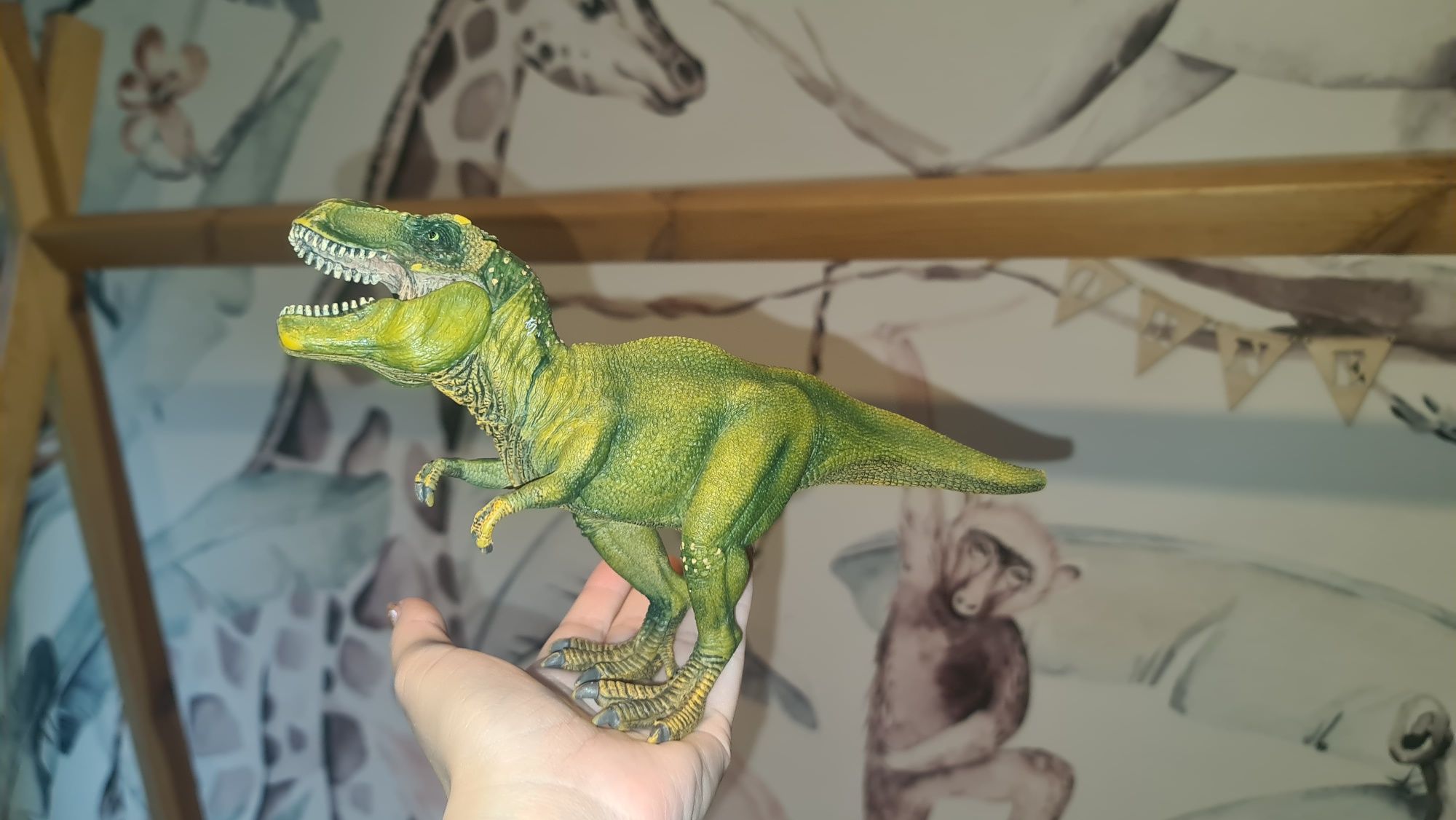 Schleich dinozaur zielony masywny tyranozaur 14525 oryginalny