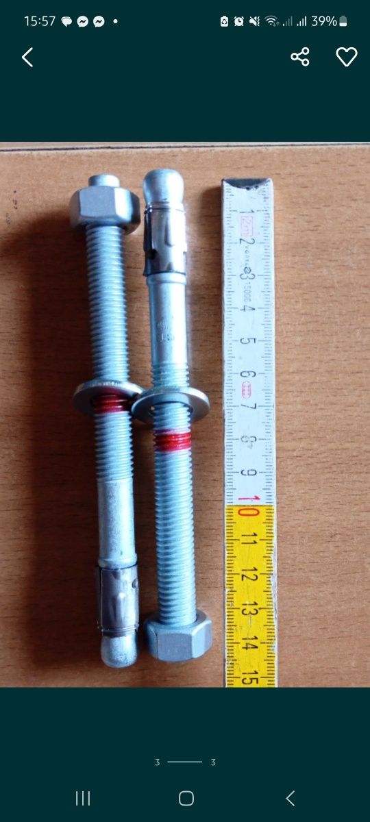 Sprzedam nowe kotwy firmy HILTI   M 12  x 145mm.