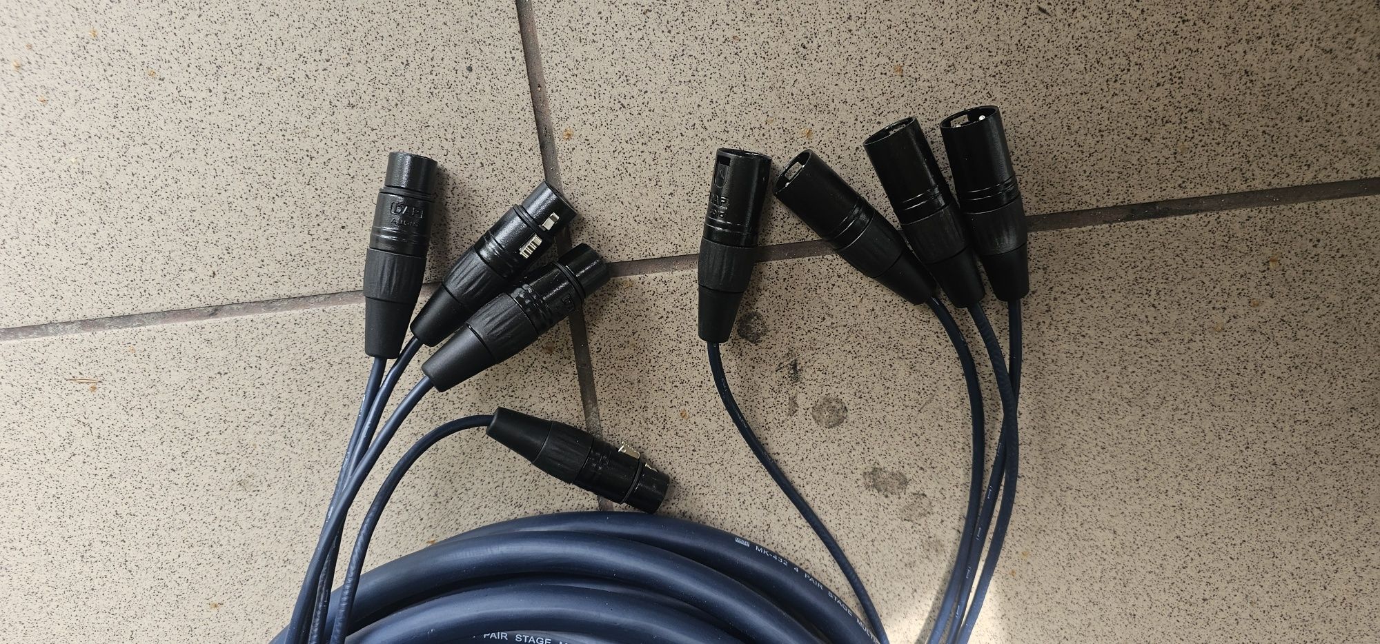 Przewud Multicor 4x xlr
